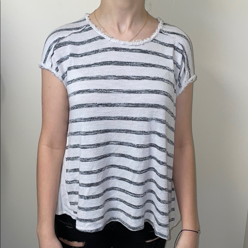 Striped Casual/Cute Shirt